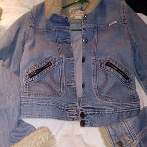 Hollister jean jacket